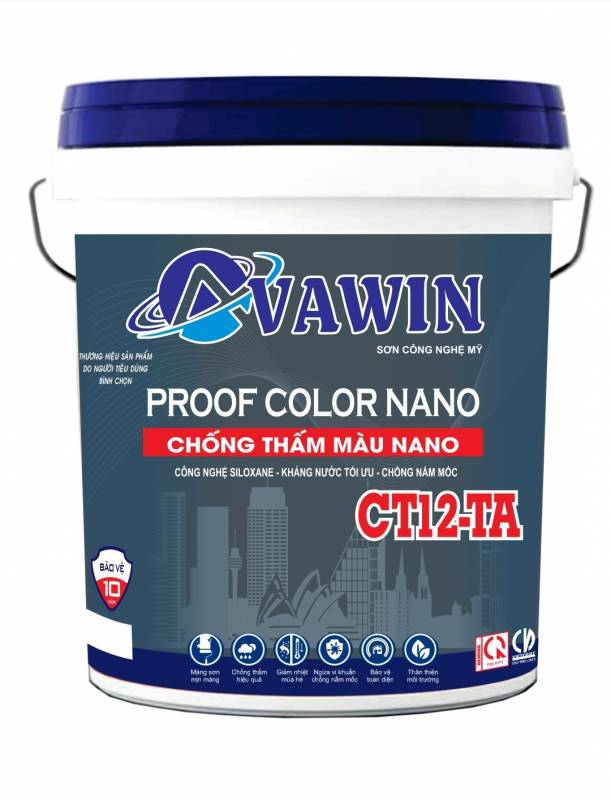 Chống thấm màu nano